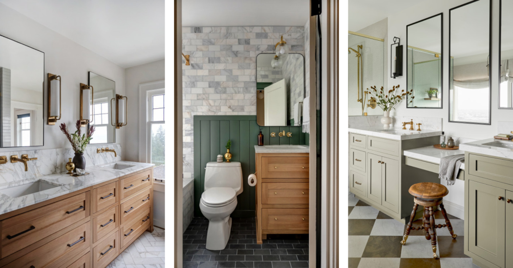 10 Bathroom Renovation Hacks to Save Money: small bathroom renovation ideas with tips on how to save money while doing it.