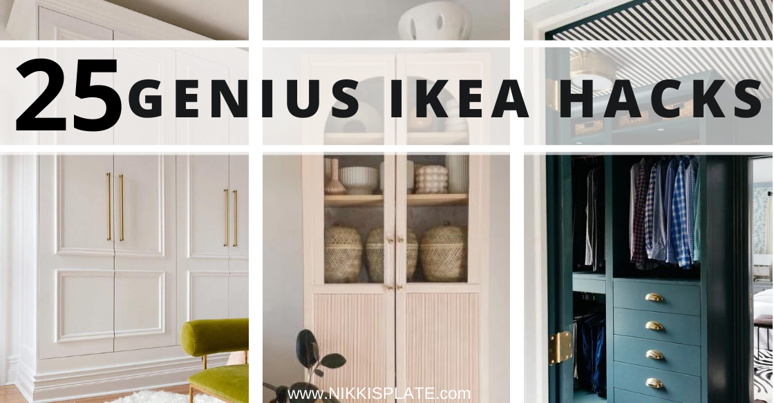 Genius Ikea Hacks; Brilliant diy projects that utilize Ikea furniture to create awesome projects or home decor. Turn Ikea furniture into something unique with these ideas!