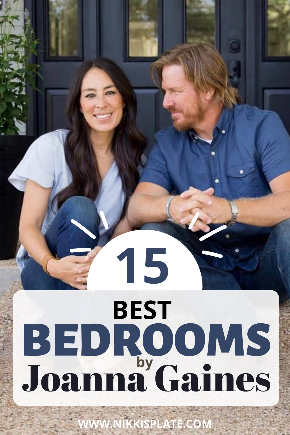 15 Best Bedrooms by Joanna Gaines: Here are the top bedroom designs and renovations done by Joanna Gaines from Fixer Upper! - Nikki's Plate #fixerupper #joannagaines