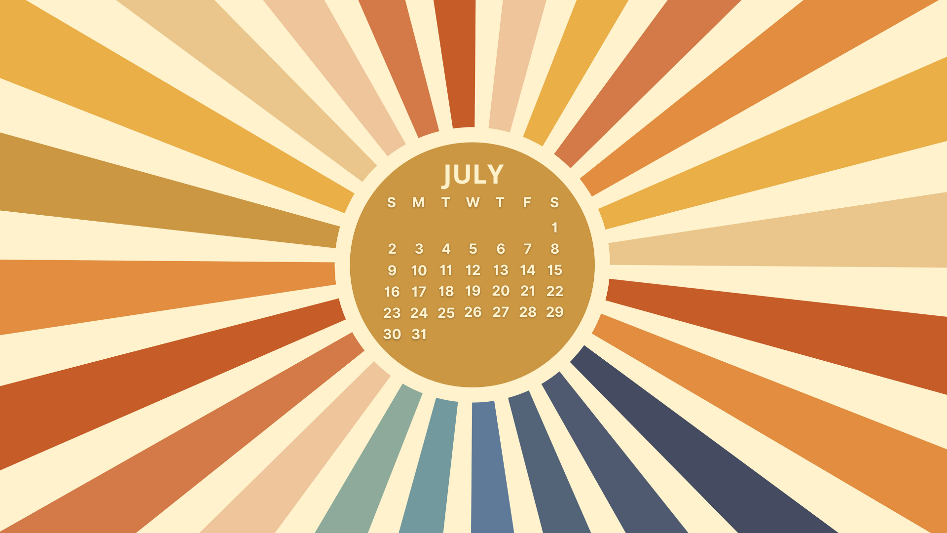 July 2023 desktop calendar backgrounds;  Here are your free July backgrounds for computers and laptops. Tech freebies for this month!