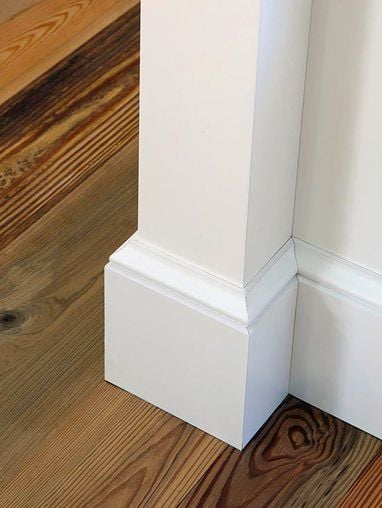 Modern farmhouse baseboard trim ideas; These types of wall trim are essential to spruce up your farmhouse, these styles can be customized according to your budget and taste.