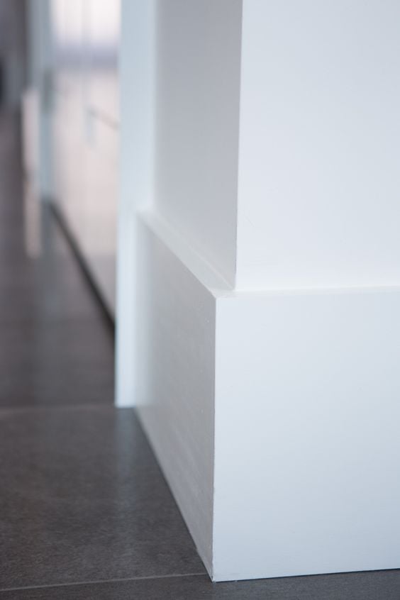 Modern farmhouse baseboard trim ideas; These types of wall trim are essential to spruce up your farmhouse, these styles can be customized according to your budget and taste.