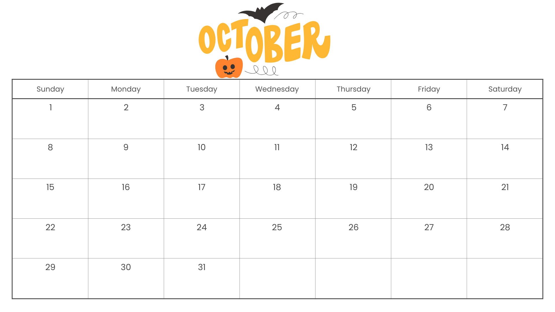 Looking for a free printable October 2023 calendar? My blog post has got you covered! Stay organized and plan your month with ease using my downloadable Octocalendar. Grab a copy now and start planning your October today!