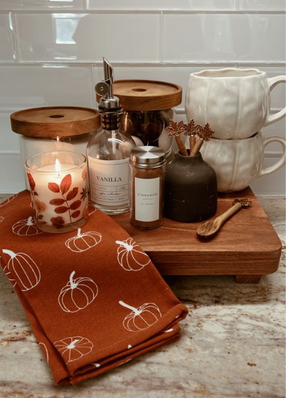 Fall Kitchen Decor Must Haves; Get ready for fall with my list of 10 must have kitchen decor items for 2023! From seasonal tablecloths to fall kitchenware and fall-scented soaps, these items will transform your kitchen into a warm and inviting space perfect for enjoying the season.Fall Kitchen Decor Must Haves; Get ready for fall with my list of 10 must have kitchen decor items for 2023! From seasonal tablecloths to fall kitchenware and fall-scented soaps, these items will transform your kitchen into a warm and inviting space perfect for enjoying the season.