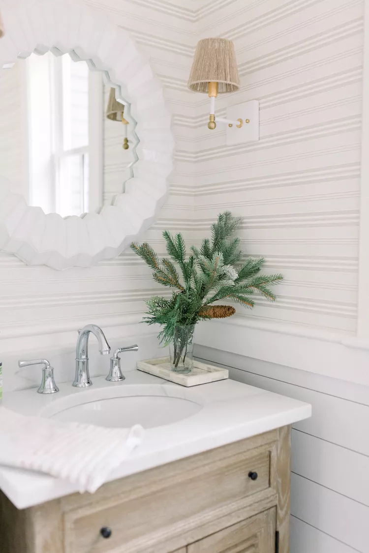 30 Christmas Bathroom Decor Ideas to Try This Season - Get into the festive spirit with these Christmas bathroom decor ideas! Discover unique and budget-friendly tips to transform your bathroom into a winter wonderland, bringing all the Christmas cheer right into your home!