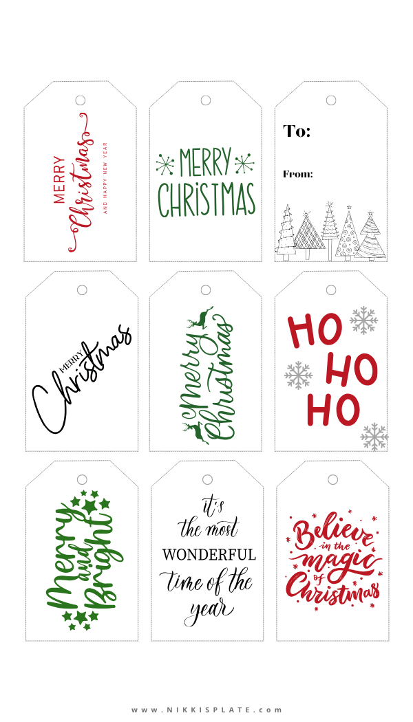 Unwrap the joy of personalization with my blog post, "36 FREE Christmas Gift Tags Printables". Discover a diverse range of beautiful and customizable gift tag styles to sprinkle extra magic into your presents this festive season. Perfect for Christmas gift-wrapping enthusiasts! Make your gifts more memorable with our unique and free printable tags