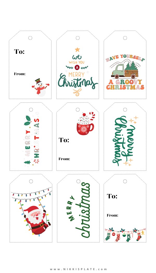 Unwrap the joy of personalization with my blog post, "36 FREE Christmas Gift Tags Printables". Discover a diverse range of beautiful and customizable gift tag styles to sprinkle extra magic into your presents this festive season. Perfect for Christmas gift-wrapping enthusiasts! Make your gifts more memorable with our unique and free printable tags