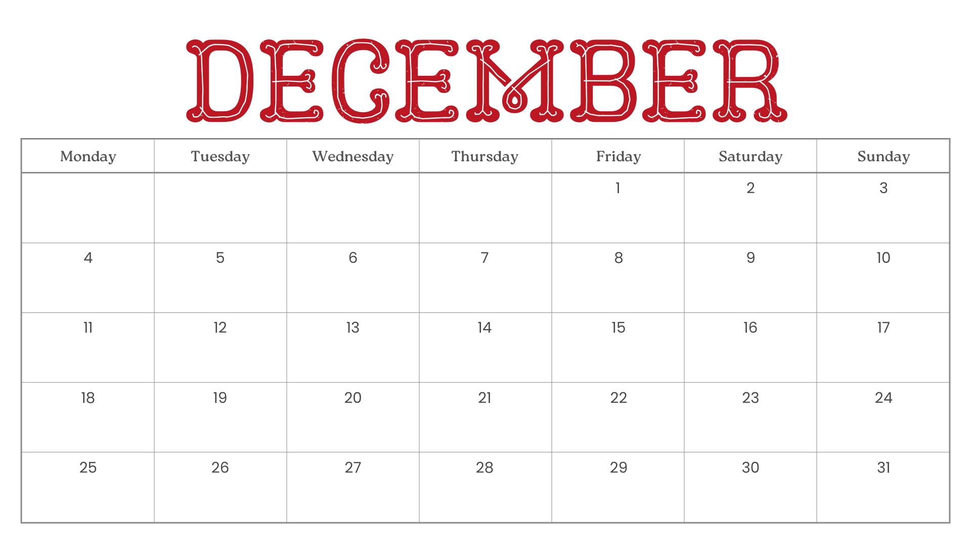 Looking for a free printable December 2023 calendar? Stay organized and plan your month with ease using my downloadable month December cute calendars. Sunday start blank December calendars and planners! Use as work or school calendars.