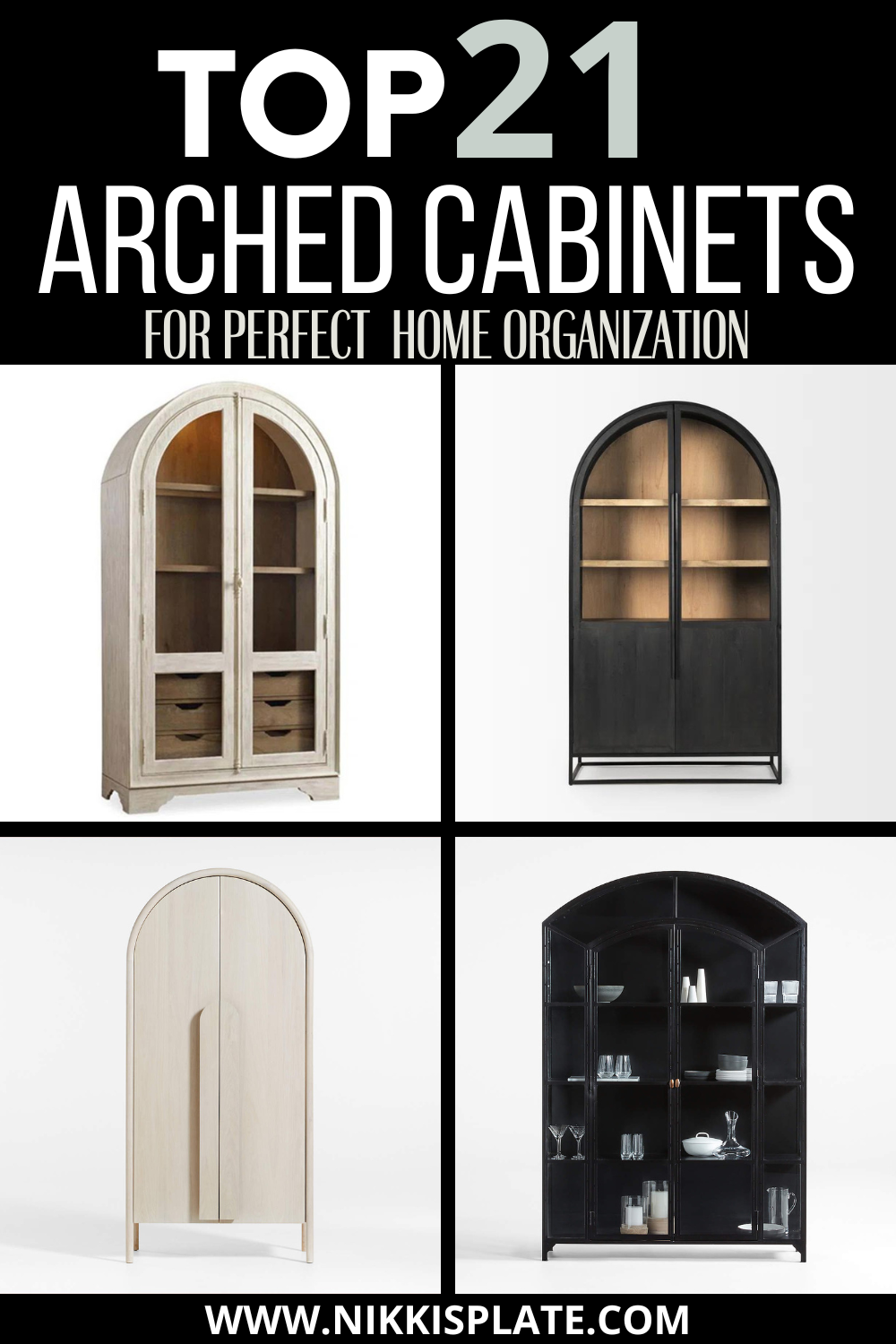 Discover 21 stylish arched cabinets that combine beauty and functionality for perfect home organization. Transform your space and elevate your décor today!