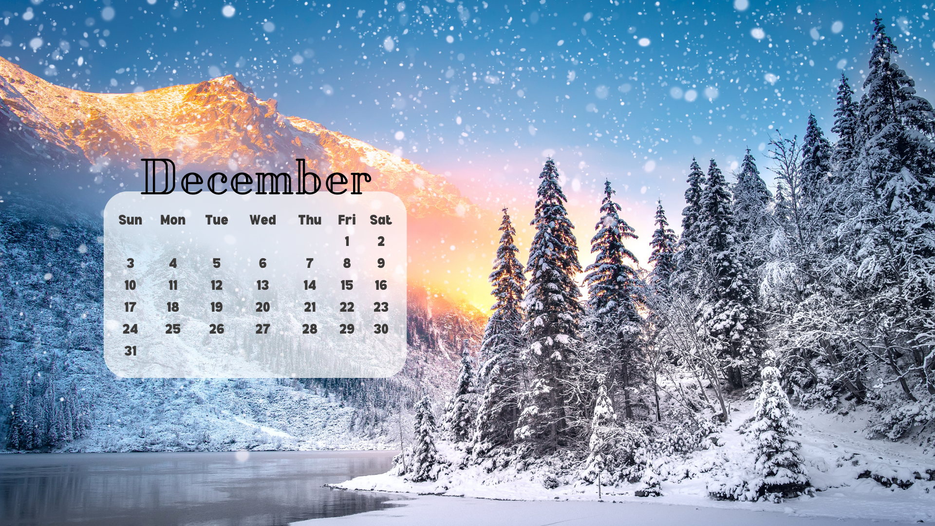 Free December 2023 Desktop Calendar Backgrounds; Here are your free December backgrounds for computers and laptops. Tech freebies for this month!