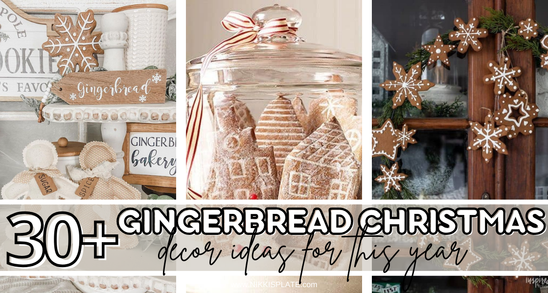 Get ready to step into a scrumptious holiday wonderland with my 30 Gingerbread Christmas decor ideas! From simple touches to grand statements, these ideas will fill your home with festive cheer and sweet, cozy vibes. Grab a hot cocoa, and start discovering your next holiday inspiration!