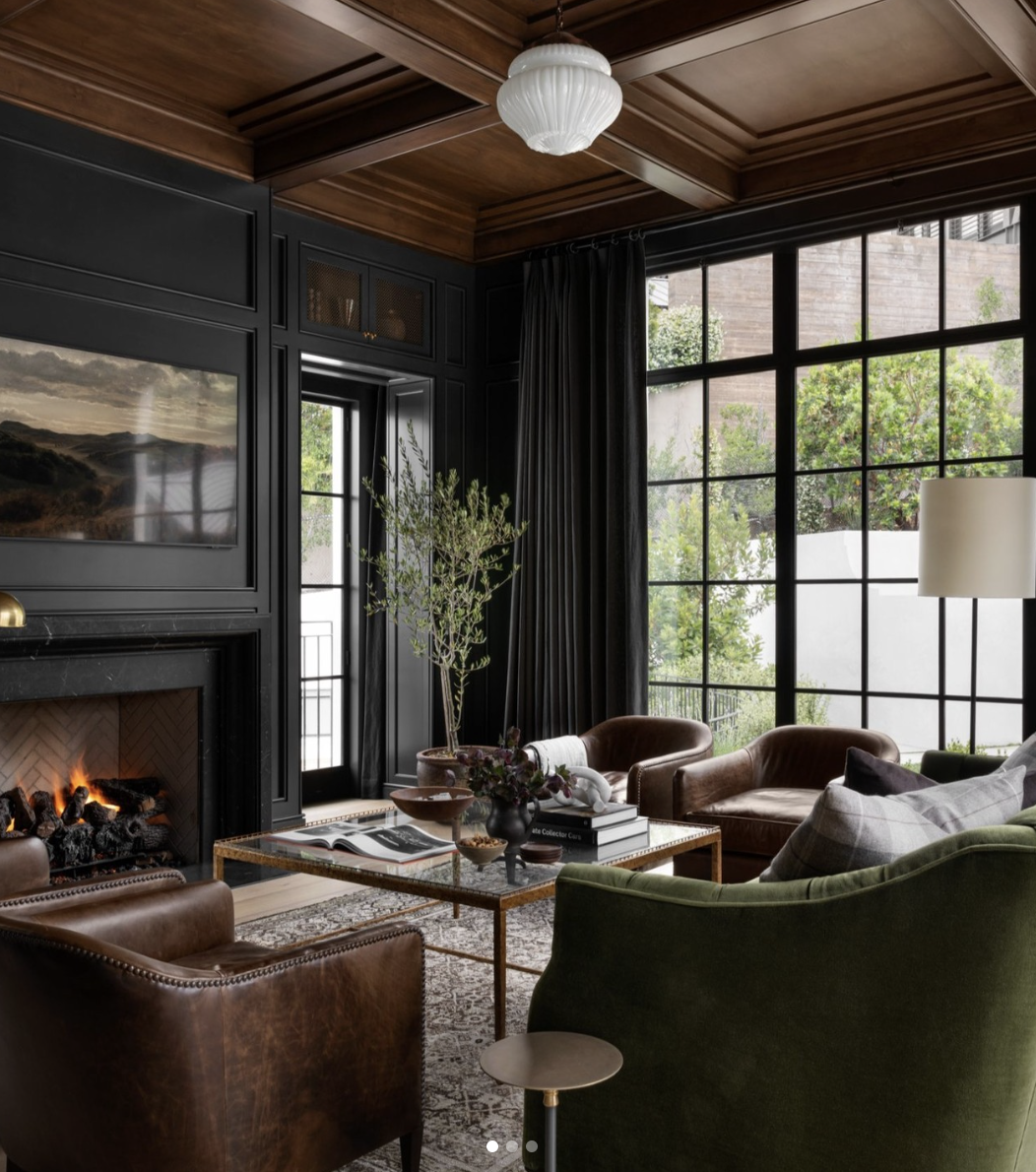 Discover the allure of dark interiors as a top trend in 2024. Explore the combination of deep color palettes and luxe textures that impart a dramatic, stylish ambiance to homes. Learn how to leverage dark hues in your space for a uniquely expressive and sophisticated aesthetic.