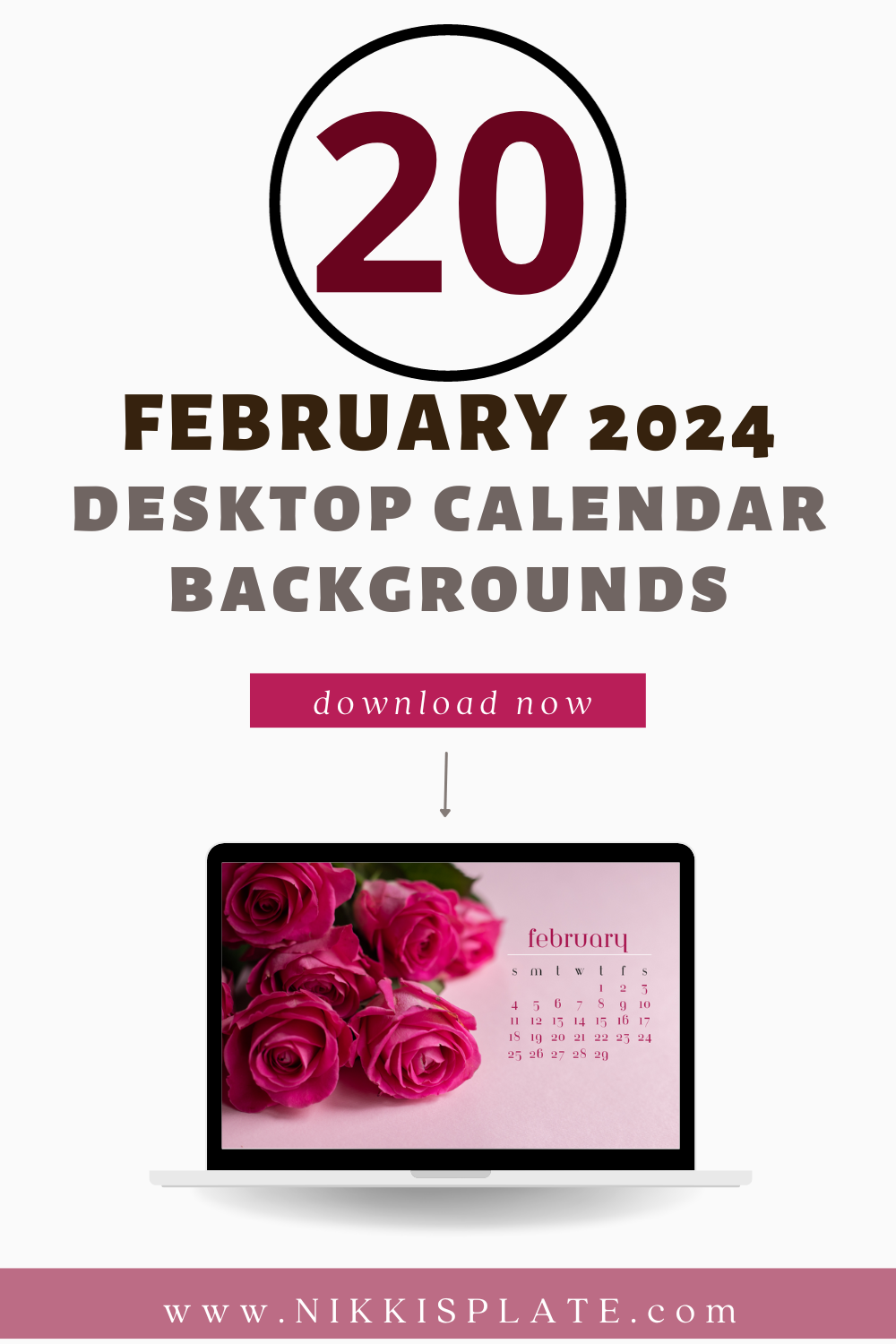 Free February 2024 Desktop Calendar Backgrounds; Here are your free February backgrounds for computers and laptops. Tech freebies for this month!