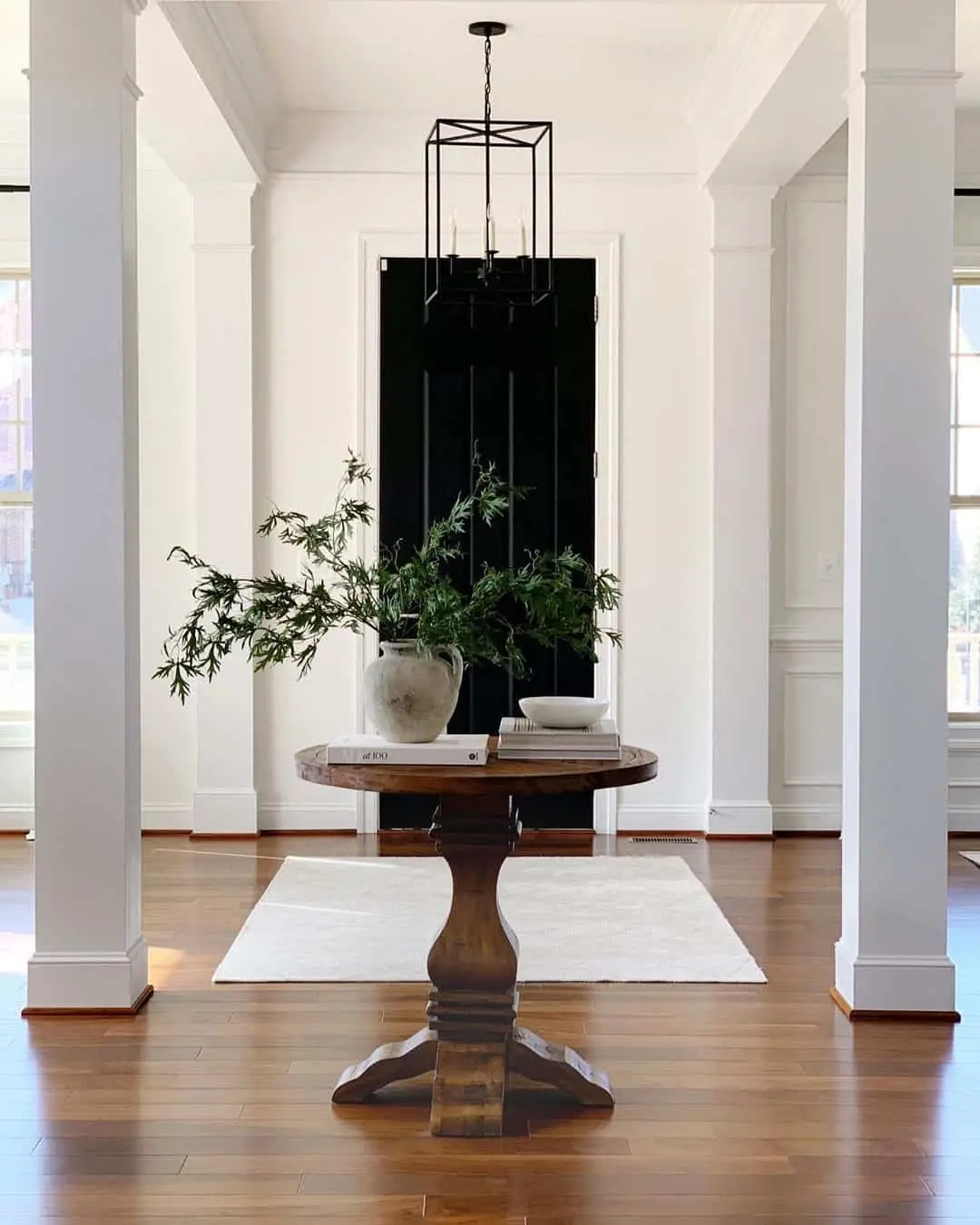 25 stunning round entryway table ideas; From rustic to modern, minimalist to chic, find the perfect piece to define your personal style and make a lasting first impression. Let's transform your entryway together!