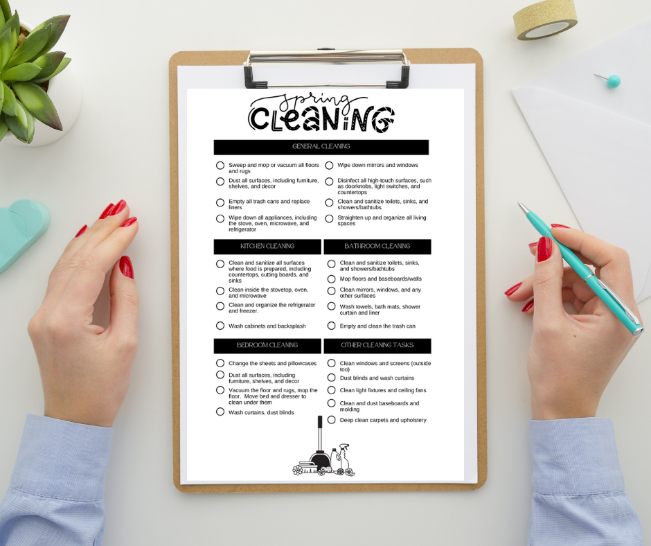 Discover the ultimate spring cleaning guide with my Top 7 Tips and a FREE SPRING CLEANING CHECKLIST PRINTABLE! Transform your home and rejuvenate your space with expert advice for a thorough seasonal refresh.