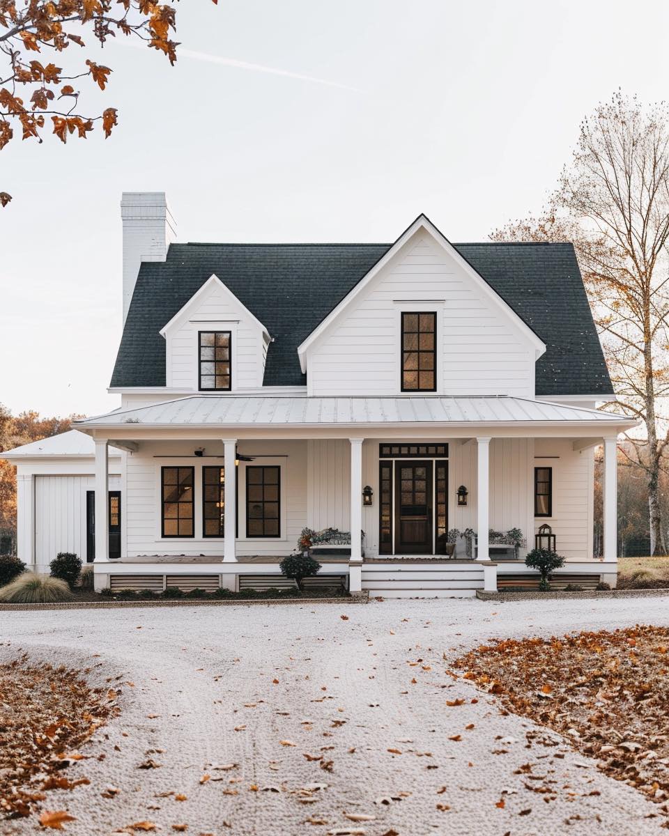 Peek into the charm of modern living with a rustic twist as we unveil the 15 New Modern Farmhouse Exteriors. Get set to be inspired by designs that blend tradition with trend, all wrapped up in a warm, casual-yet-pro vibe. Perfect for your next dream home inspo! 🏡✨