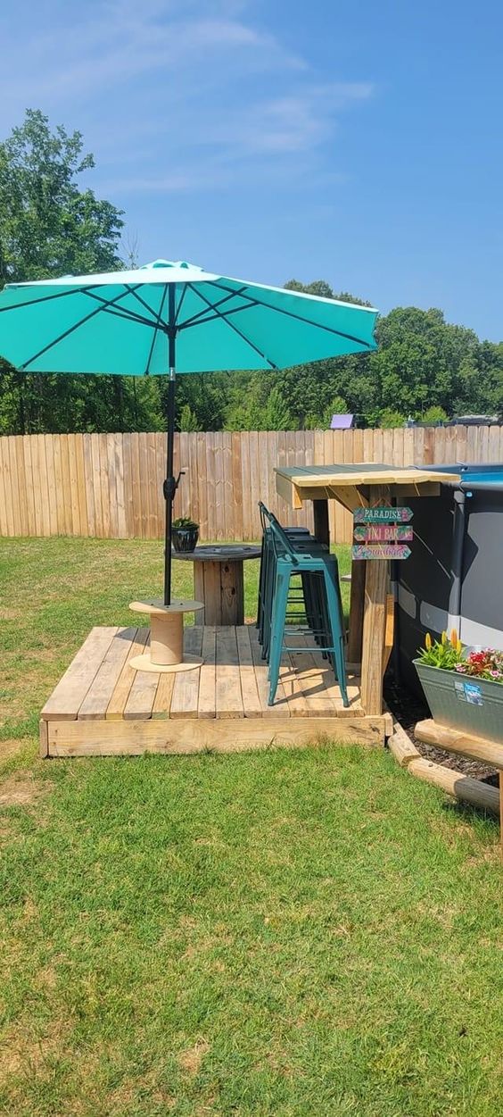 20 brilliant above ground pool bar ideas that'll turn your backyard into the hottest chill zone of the summer. Get ready for endless fun in the sun!