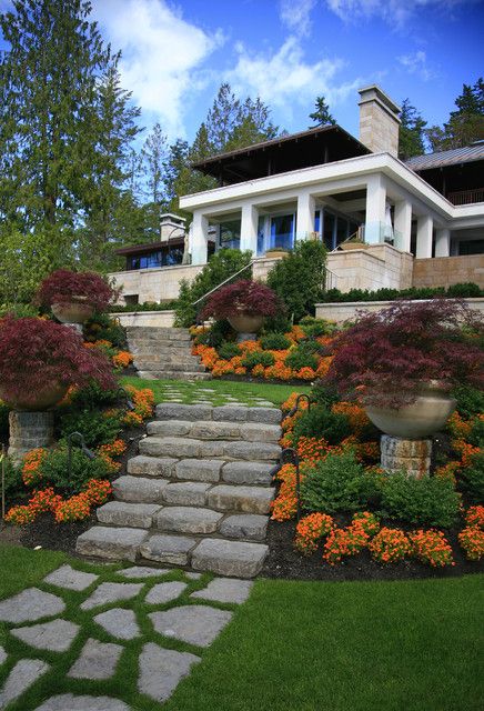 Discover 25 stunning garden stairs ideas to elevate your outdoor space. Explore creative designs for outdoor stairs and steps that seamlessly integrate into your garden.