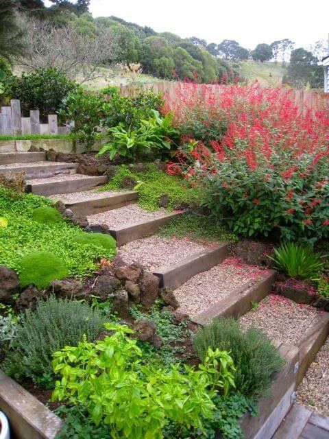 Discover 25 stunning garden stairs ideas to elevate your outdoor space. Explore creative designs for outdoor stairs and steps that seamlessly integrate into your garden.