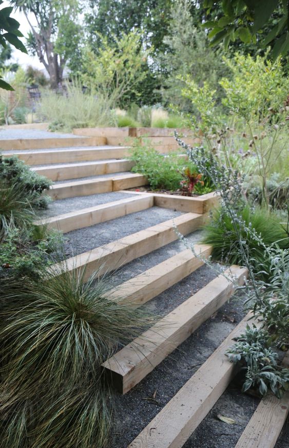 Discover 25 stunning garden stairs ideas to elevate your outdoor space. Explore creative designs for outdoor stairs and steps that seamlessly integrate into your garden.