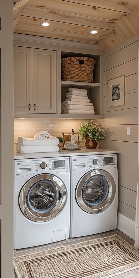 Discover how to transform your laundry room with these top 15 Shiplap Laundry Room Ideas. Create a functional, stylish space that combines beauty and practicality. Get inspired to upgrade your laundry room today!