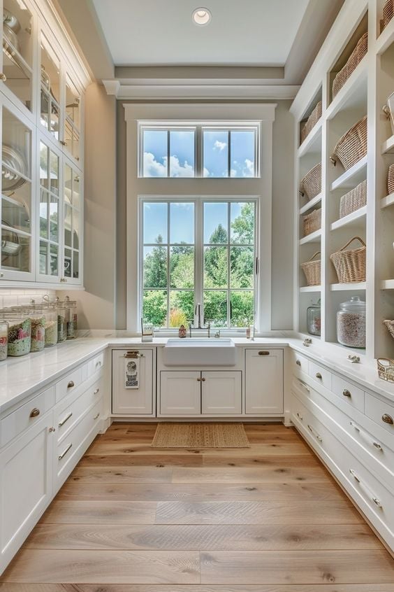 Get ready to let the sunshine into your kitchen! This blog post shares 15 stylish walk in pantry window ideas that blend form and function, perfect for jazzing up your space. Dive in for some brilliant inspo!