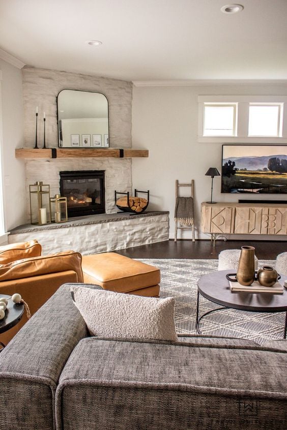 Cozy Corner Fireplace Ideas to Bring Warmth to Your Space - Dive into my guide for creating a stunning corner fireplace that's all about cozy vibes and style. I've got the tips and ideas to make your space warm, welcoming, and oh-so-chic.