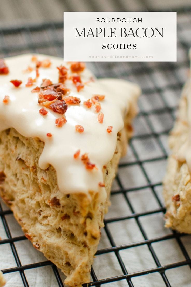 Maple Bacon Sourdough Scones - - Discover 15 of the best sourdough scone recipes—sweet, savory, and perfect for using up sourdough discard. Easy, flavorful, and ideal for any season.