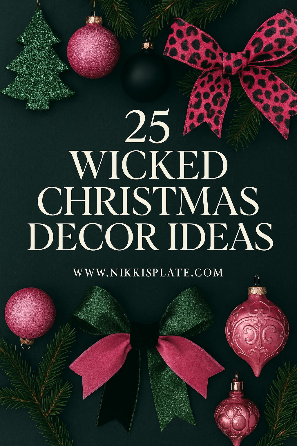 Bring a touch of Broadway magic to your home with these Wicked Christmas decor ideas! From emerald-green ornaments to pink glam accents, create a holiday look inspired by Glinda and Elphaba that's bold, whimsical, and totally unique.