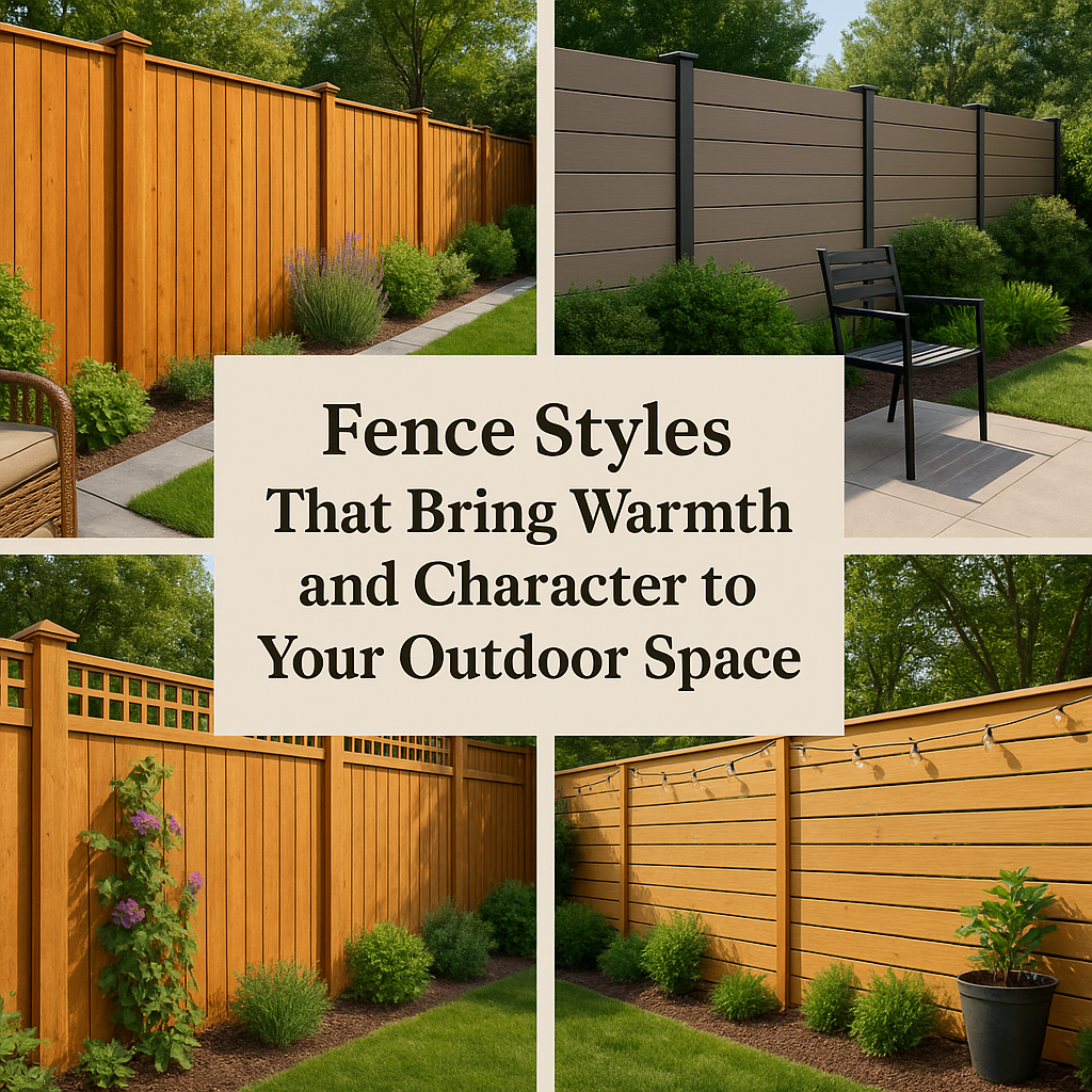Fence Styles That Bring Warmth and Character to Your Outdoor Space