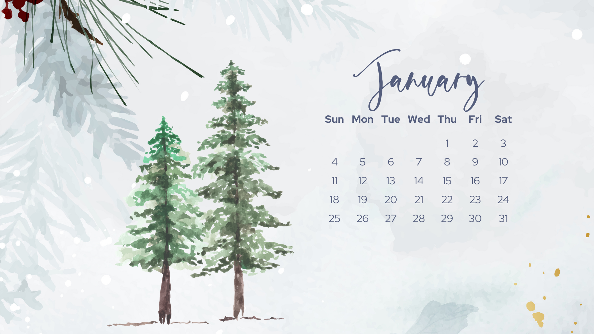 Free January 2026 Desktop Calendar Backgrounds: Here are your free January backgrounds for computers and laptops. Tech freebies for this month!
