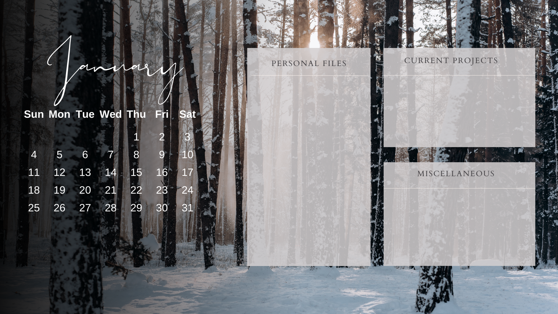 Free January 2026 Desktop Calendar Backgrounds: Here are your free January backgrounds for computers and laptops. Tech freebies for this month!