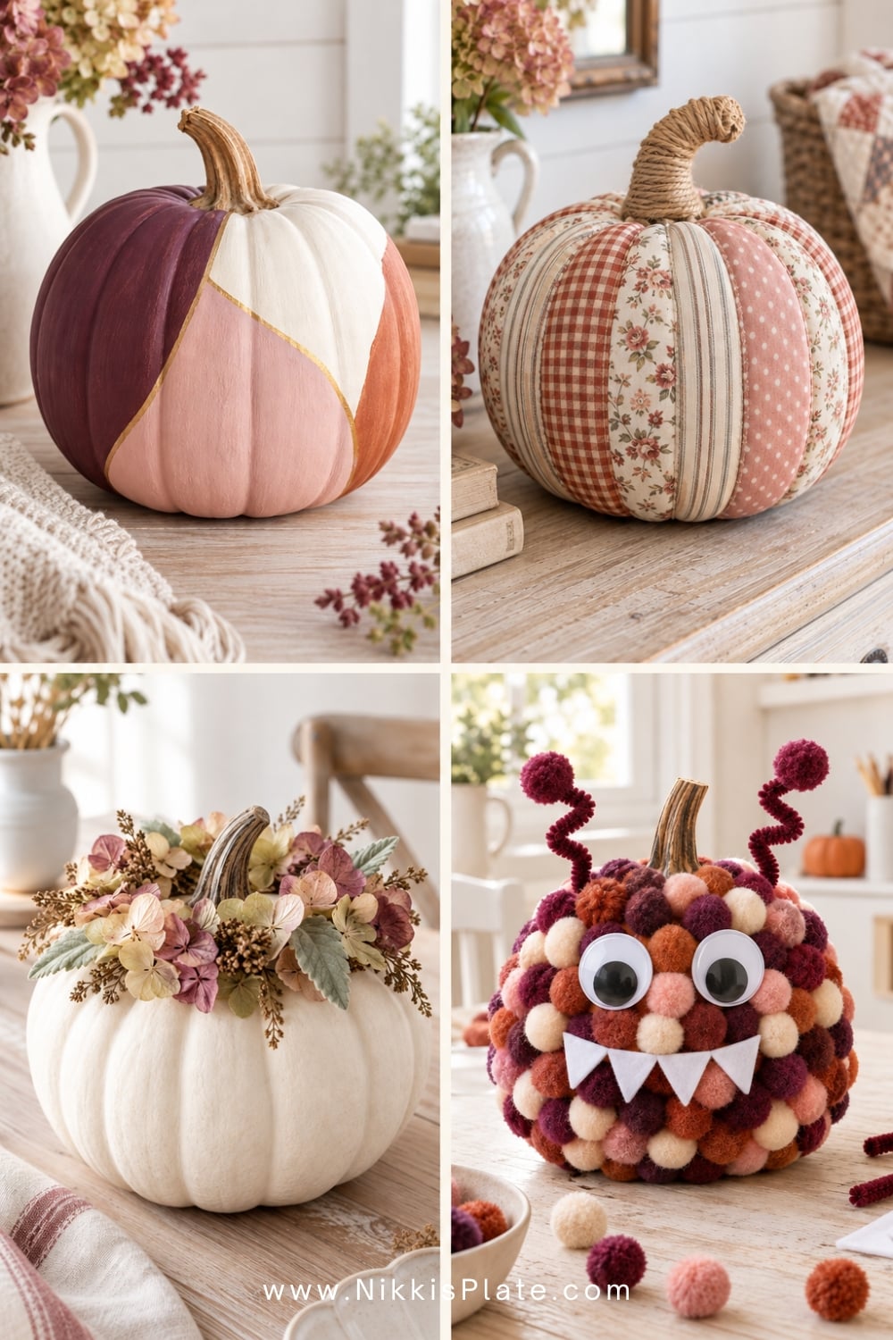 easy-no-carve-pumpkin-ideas-collage