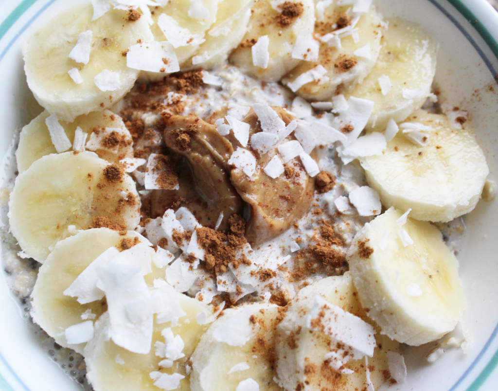 These peanut butter banana overnight oats are an easy and healthy breakfast