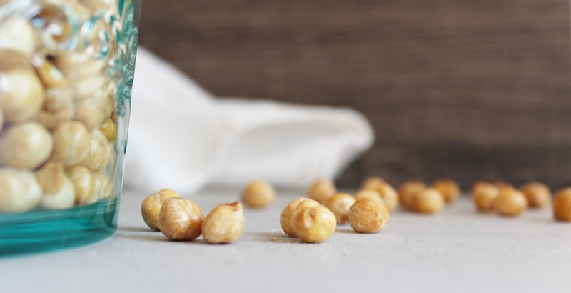 Roasted Salt and Vinegar Chickpeas