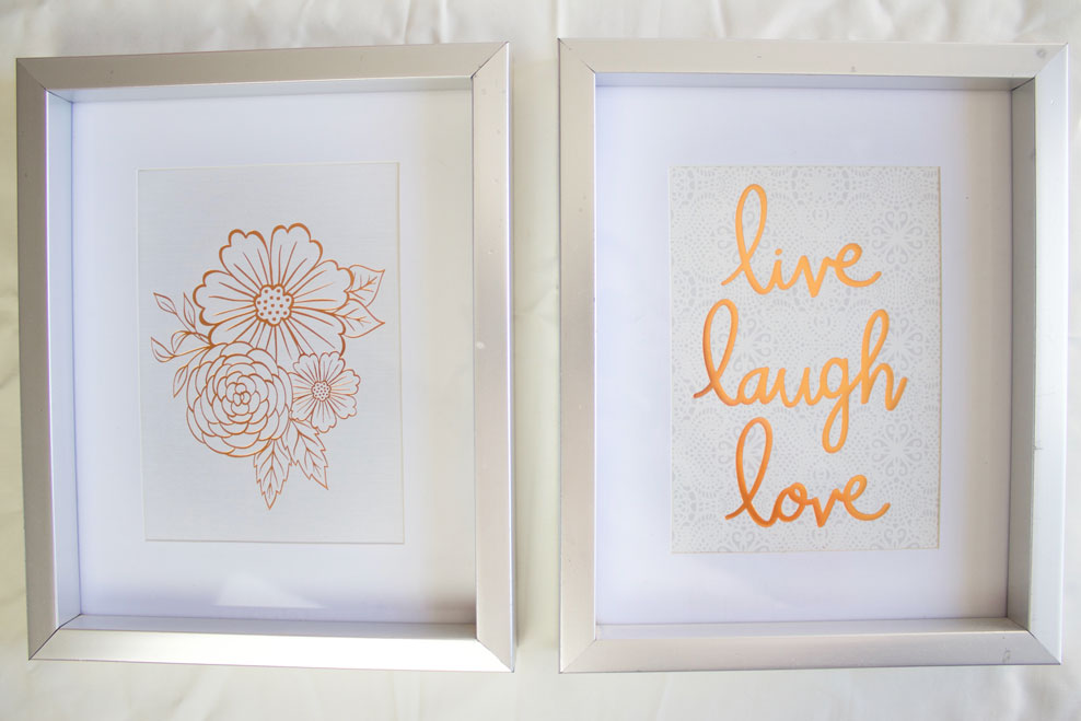 Easy DIY Framed Quotes - www.nikkisplate.com