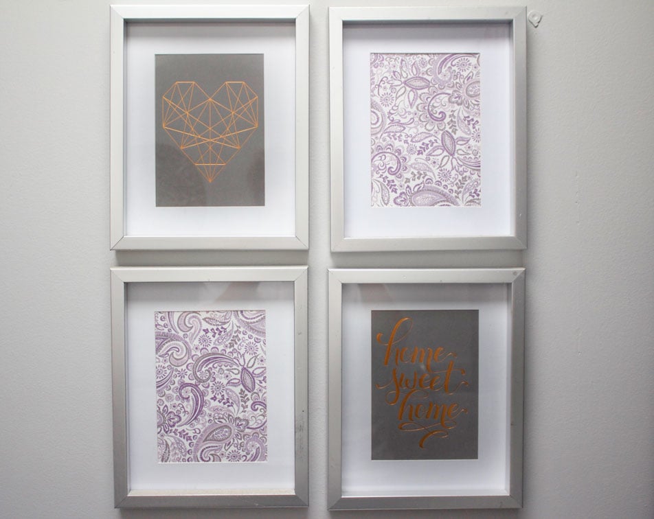 Easy DIY Framed Quotes - www.nikkisplate.com