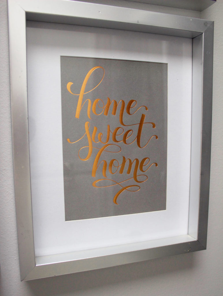 Easy DIY Framed Quotes - www.nikkisplate.com