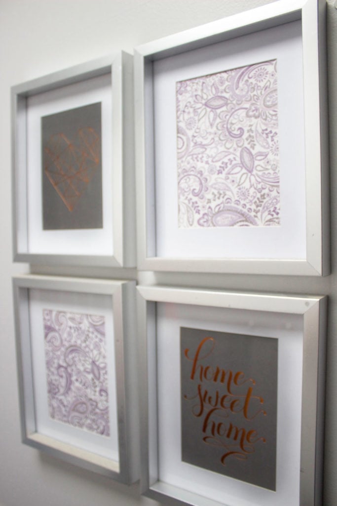 Easy DIY Framed Quotes - www.nikkisplate.com