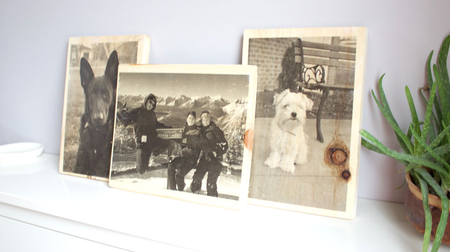 DIY Photos on Wood Plaques - Step by Step video! www.nikkisplate.com