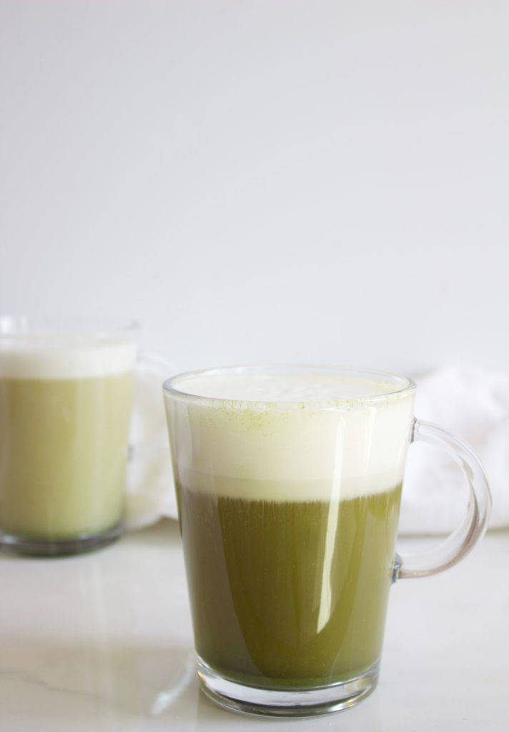 Vanilla Matcha Latte - www.nikkisplate.com