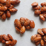 Honey and Hemp Roasted Almonds - www.nikkisplate.com