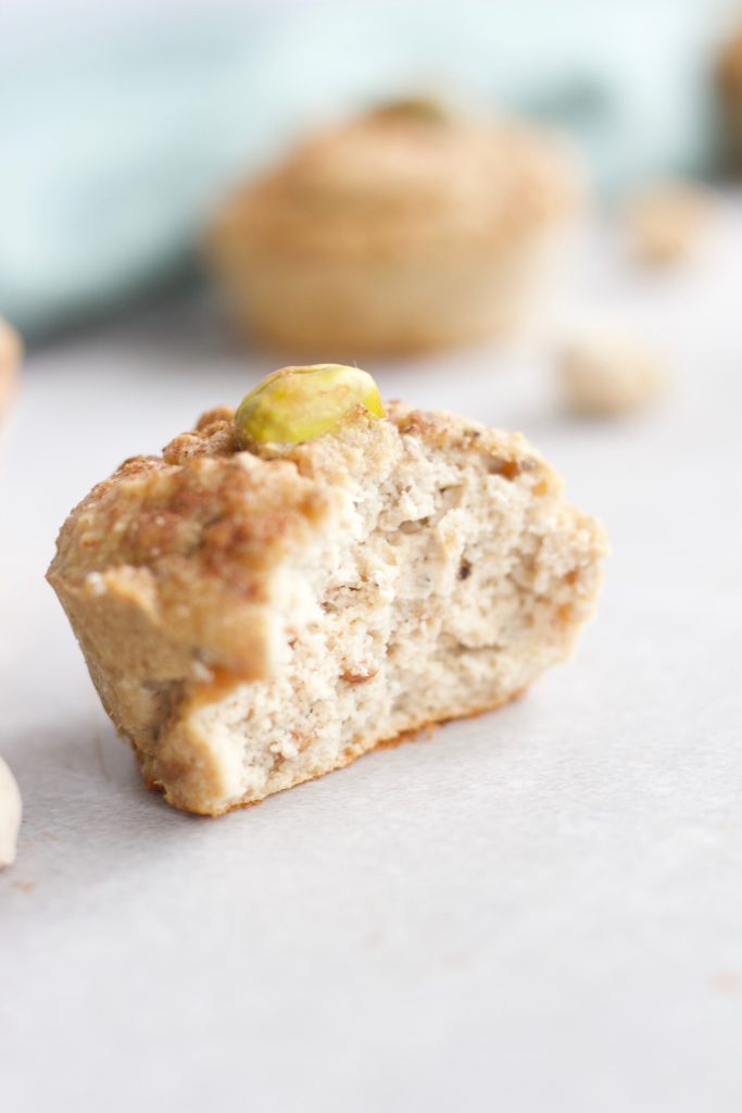 These delicious pistachio protein muffins are an easy breakfast packed with healthy nutrients