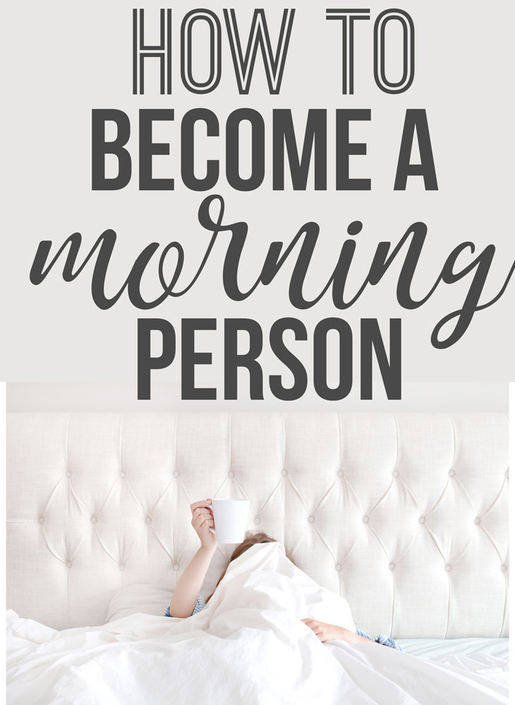 How to Become a Morning Person - www.nikkisplate.com