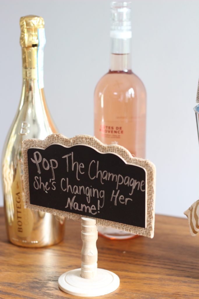 Champagne Party Decor