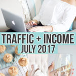 July Traffic and Income report