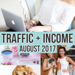 August 2017 Monthly Income and Traffic Reports