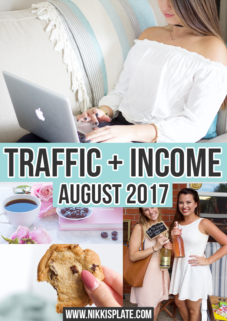 August 2017 Monthly Income and Traffic Reports