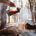 Camping in the Autumn, Fall leaves