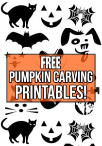 Free Printable Pumpkin Carving Patterns - Nikki's Plate